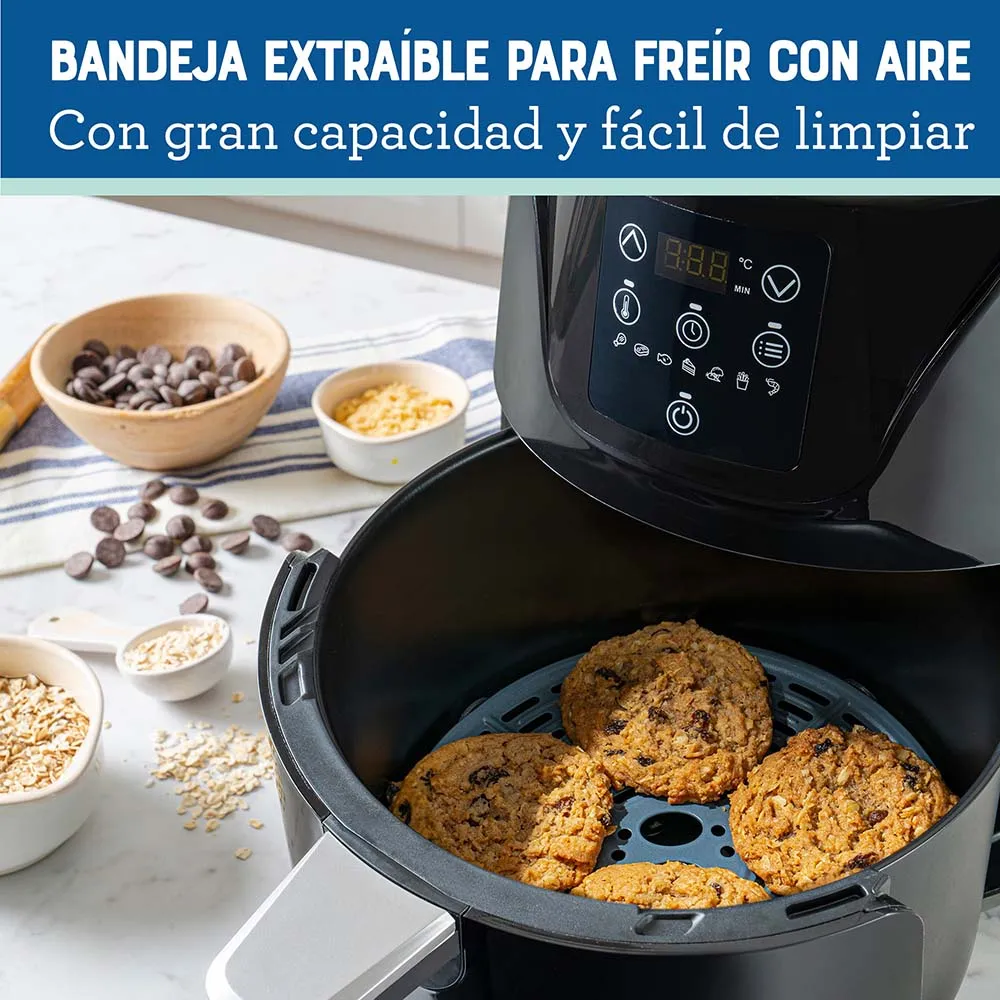 Freidora De Aire Oster Digital, Capacidad 4 L, Negro