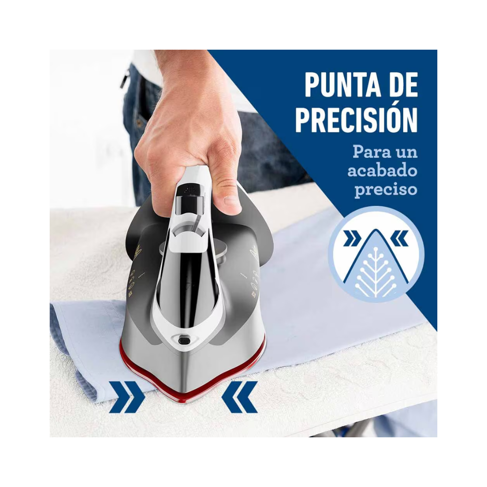 Plancha De Vapor Oster, Aeroceramic Iron, Pearl Blanca