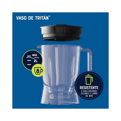 Licuadora Oster Xpert Series Con Vaso Tritán, Plata