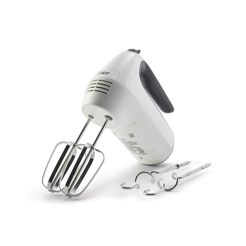 Batidora Manual Oster, 250 W, 6 Velocidades, Blanco