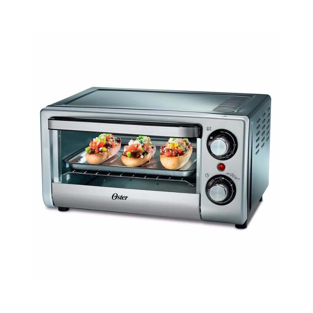 Horno Tostador Oster 10 Litros, Plata