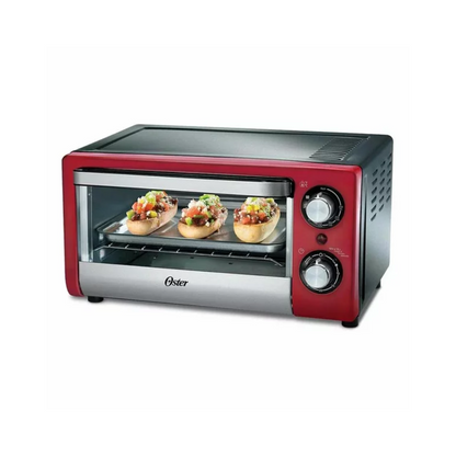 Horno Tostador Oster 10 Litros, Rojo