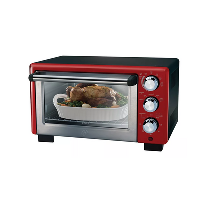 Horno Tostador Oster 18 Litros, Rojo