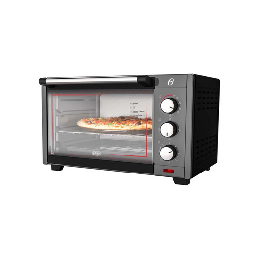 Horno Tostador Oster 30 Litros, 4 Funciones, Negro