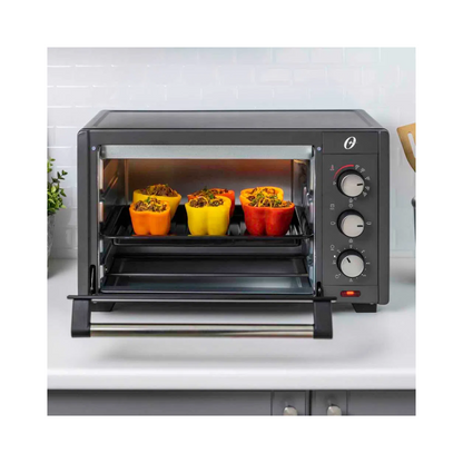 Horno Tostador Oster 45 Litros, Tecnología De Convección, Negro