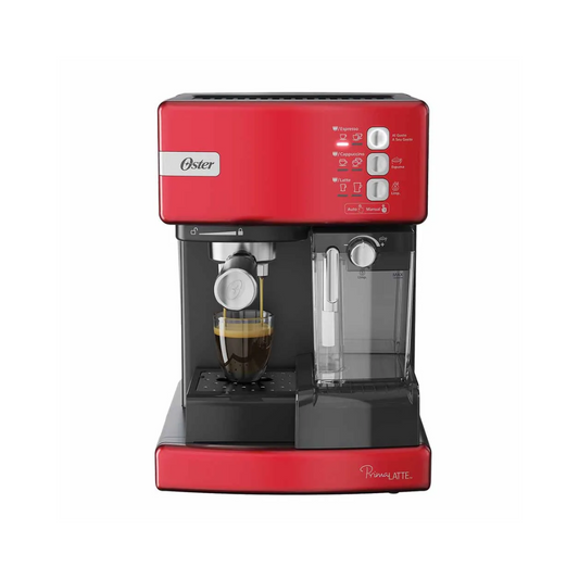 Cafetera Automática Espresso Oster Prima Latte, Rojo